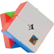 Happy Trend Moyu Meilong 2 x 2 Puzzle Cube Speed 2x2 Magic Cube Moyu Mfjs Meılong 2 x 2 x 2 Cubing Classroom Speed Toys