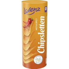 Lorenz Acı Baharat Aromalı Patates Cipsi 100 G - 7 Adet