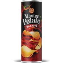 Master Potato Acılı & Baharatlı Cips 160 G - 8 Adet