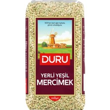 Duru Yerli Yeşil Mercimek 1 kg - 7 Adet