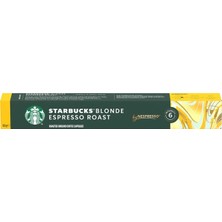 Starbucks By Nespresso Blonde Espresso Kapsül Kahve 10'lu 53 G - 8 Adet