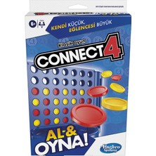 Hasbro Gaming Hasbro Connect 4 Al & Oyna Kutu Oyunu - 4 Adet