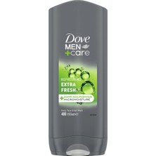 Dove Men +Care Extra Fresh Duş Jeli 400 ml - 5 Adet