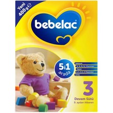 Bebelac Devam Sütü 3 400 G - 2 Adet