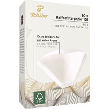 Tchibo Filtre Kahve Kağıdı Küçük Boy 80'li - 8 Adet
