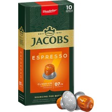 Jacobs Capsule Espresso 7 Classico 10'lu 52 G - 7 Adet