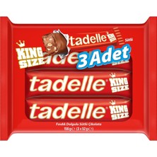 Tadelle Fındık Dolgulu Sütlü Çikolata 3 x 52 G - 5 Adet