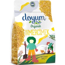 Doyum Organik Sarı Mercimek 1 kg - 6 Adet