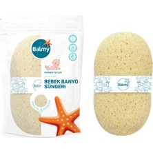 Balmy Naturel Balmy Hassas Ciltler Bebek Banyo Süngeri - 7 Adet