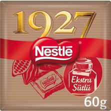 Nestle 1927 Ekstra Sütlü Kare Çikolata 60 G - 7 Adet