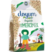 Doyum Organik Yeşil Mercimek 1 kg - 7 Adet