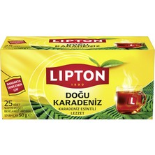 Lipton Bardak Poşet Çay Doğu Karadeniz 25'li - 8 Adet