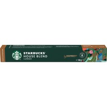 Starbucks By Nespresso House Blend Kapsül Kahve 10'lu 52 G - 8 Adet