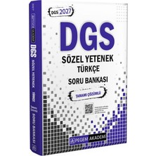 TeknoKapsül Pegem Akademi 2027 Dgs Sözel Yetenek Türkçe Tamamı Çözümlü Soru Bankası