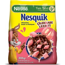 Nesquik Çilekkare Çilek Aromalı Tahıl Gevrek 310G - 8 Adet