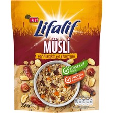 Eti Lifalif Yer Fıstıklı ve Hurmalı Müsli 350 G - 6 Adet