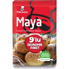 Pakmaya 9'lu Instant Maya 90 G - 8 Adet