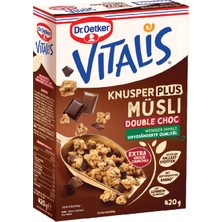 Dr.oetker Vitalis Sütlü Bitter Çikolatalı Çıtır Müsli 420 G - 4 Adet