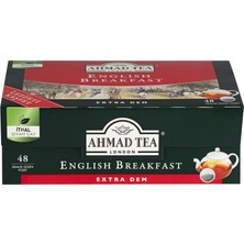 Ahmad Tea English Breakfast Demlik Poşet Çay 48'li 153,6 G - 8 Adet