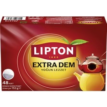 Lipton Extra Dem Demlik Poşet Çay 48'li 153 G - 5 Adet