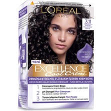 L'Oréal Paris Excellence Cool Creme 3.11 Ekstra Küllü Koyu Kahve - 7 Adet