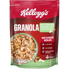 Kellogg's Granola Beyaz Çikolatalı Antep Fıstıklı 300 G - 3 Adet