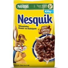 Nestle Nesquik Kakaolu Buğday ve Mısır Gevreği 450 G - 8 Adet