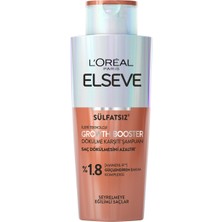 Elseve Growth Booster Döküntü Karşıtı Şampuan 200 ml - 3 Adet