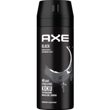 Axe Black Erkek Sprey Deodorant 150 ml - 8 Adet