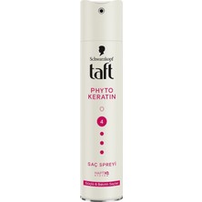 Taft Keratin Ekstra Güçlü Saç Spreyi 250 ml - 6 Adet
