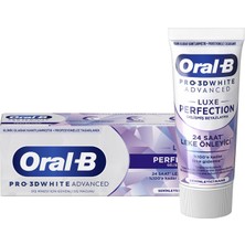 Oral-B Pro 3dw Luxe Perfection Diş Macunu 50 ml - 8 Adet