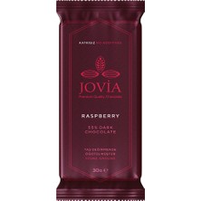 Jovia Premium %55 Bitter Frambuazlı Çikolata 30 G - 7 Adet