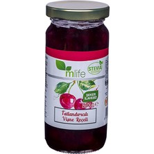 M Life Tatlandırıcılı Vişne Reçeli 280 G - 7 Adet