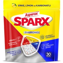 Asperox Sparx Diamond Bulaşık Makinesi Kapsül 30'lu 351 G - 2 Adet