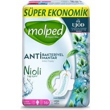 Molped Hijyen Max Süper Ekonomik Uzun Hijyenik Ped 16'lı - 6 Adet