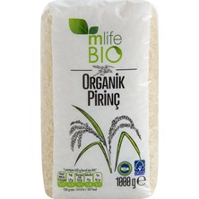 M Life Bio Organik Pirinç 1 kg - 8 Adet