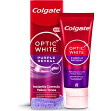 Colgate Optic White Purple Reveal Beyazlatıcı Diş Macunu 75 ml - 5 Adet