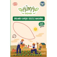 Hüma Organik Karışık Sebzeli Makarna 250 G - 8 Adet