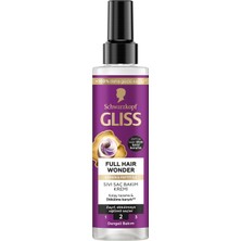 Gliss Full Hair Wonder Sıvı Saç Kremi 200 ml - 8 Adet