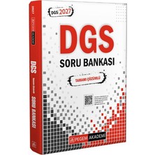 TeknoKapsül Pegem Akademi 2027 Dgs Tamamı Çözümlü Soru Bankası