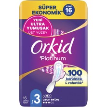 Orkid Platinum Uzun Ekstra 16'lı - 4 Adet