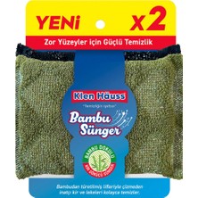 Klen Hauss Bambu Sünger 2'li - 5 Adet