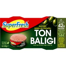 Superfresh Zeytinyağlı Ton Balığı 2X140 G - 3 Adet