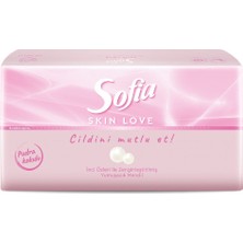 Sofia Skin Love Pudra Kokulu Mendil 100'LÜ - 8 Adet