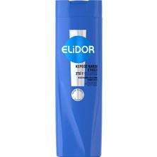Elidor Şampuan ve Saç Bakım Kremi Kepeğe Karşı Etkili 400 ml - 8 Adet