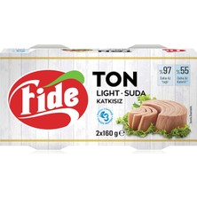 Fide Light Ton Balığı 2 x 160 G - 5 Adet