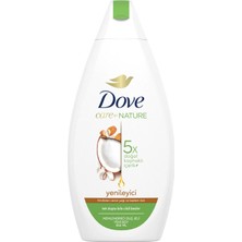 Dove Hindistan Cevizi Yağlı Duş Jeli 450 ml - 5 Adet