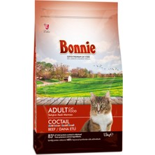 Bonnie Multicolor Kuru Kedi Maması 1.5 kg - 6 Adet