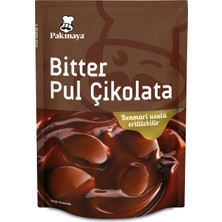 Pakmaya Bitter Pul Çikolata 100 G - 5 Adet