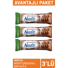 Nesfit Nesfıt Çikolatalı Bar 3 x 23.5 G - 6 Adet